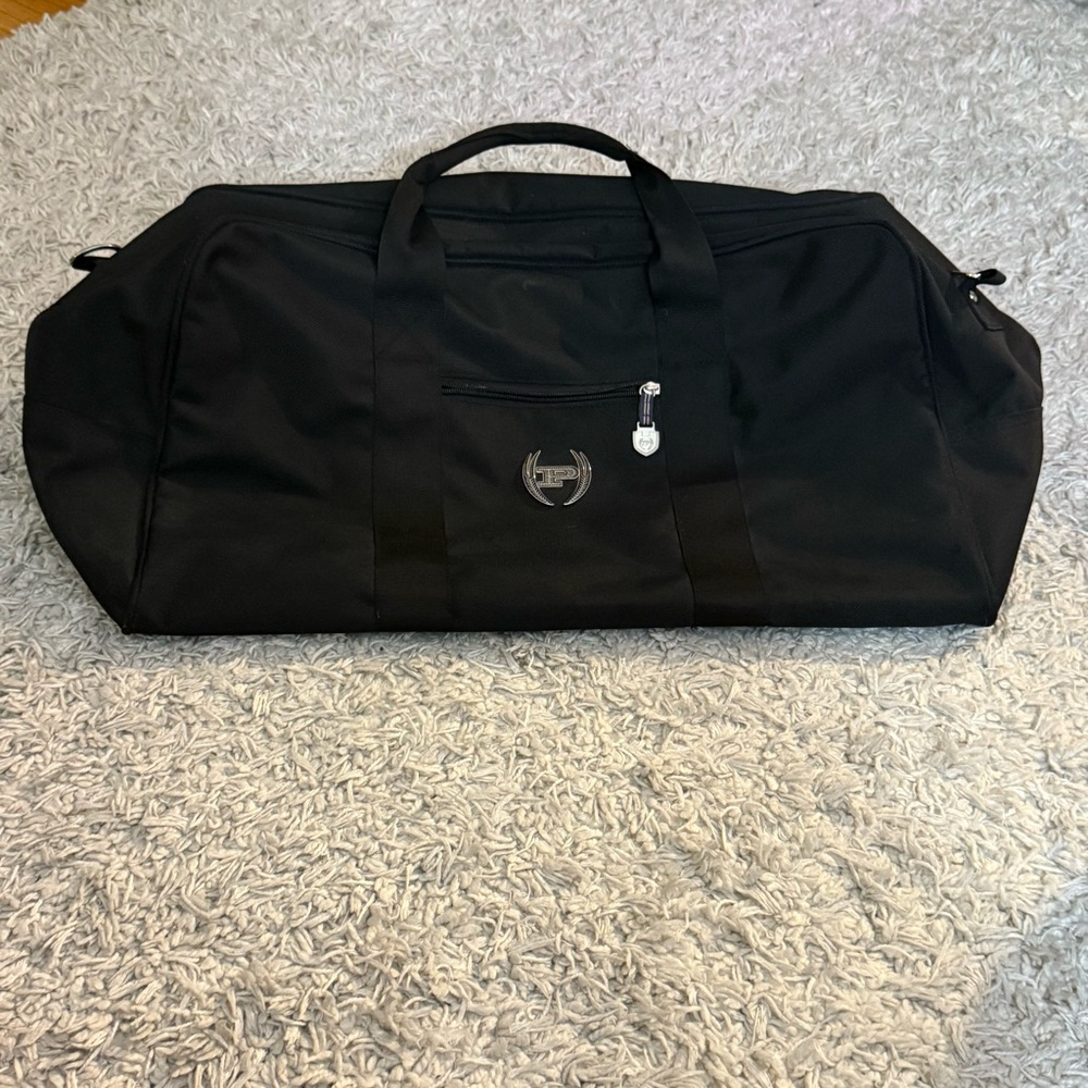 90’s Vintage Stylish Black Duffel Bag by [PHAT FARM]